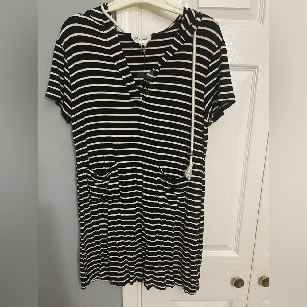 Brand new Pool/Summer Hoodie Dress